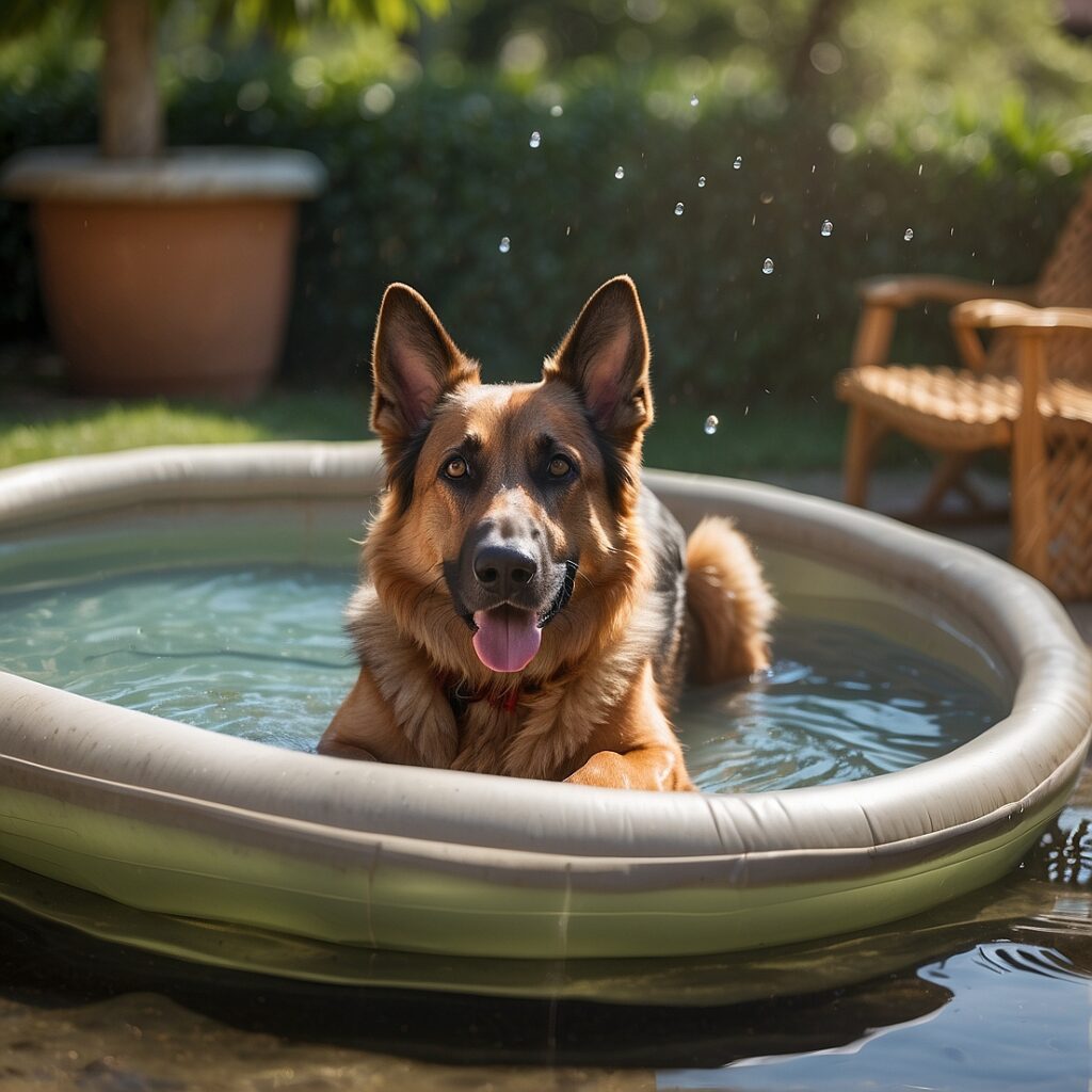 cooling-down-a-dog